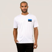 Estnische Flagge T-Shirt (Vorne ganz)