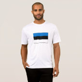 Estnische Flagge T-Shirt (Vorne ganz)