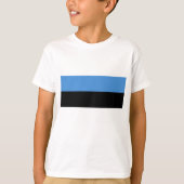 Estnische Flagge T-Shirt (Vorderseite)