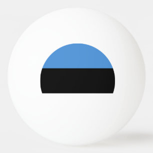 Estnische Flagge Tischtennisball
