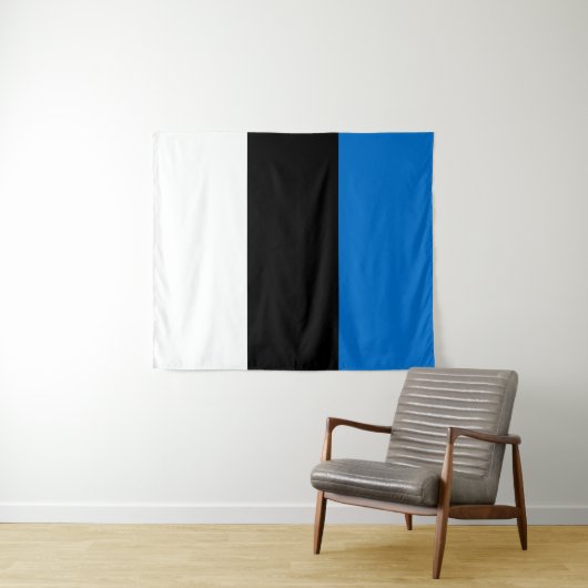 Estnische Flagge Wandteppich (Beispiel (Horizontal))