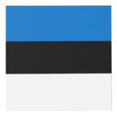 Estnische Flagge Würfel (Rechts)