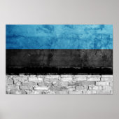 Estnische Mauer Poster (Vorne)
