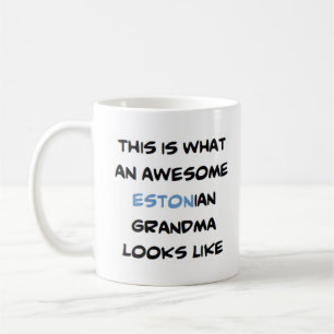 Estnische Oma, phantastisch Kaffeetasse