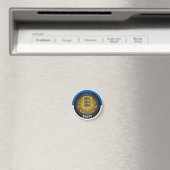 Estnische Wappen-Form Magnet (In Situ (Geschirrspüler))