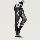 Estnische Wappen Leggings (Rechts)