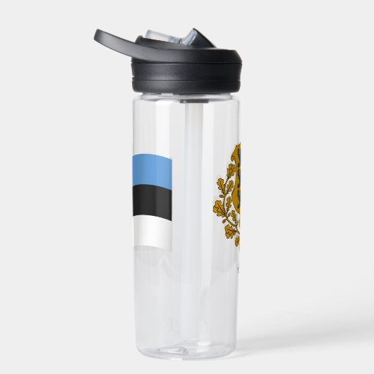 Estnische Wappenrüstung, Flagge, Estland Trinkflasche (Rechts)