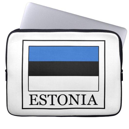 Estnischer Ärmel Laptopschutzhülle (Vorderseite)