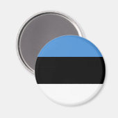 Estnisches Flaggenmagnet Magnet (Vorderseite/Rückseite)