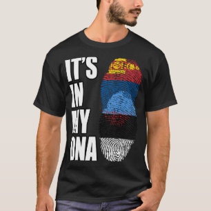 Estnisches und mongolisches DNA-Heritage T-Shirt