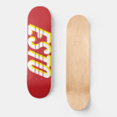 esto Skateboardplattform 8" Skateboard (Vorderseite)