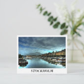 Estocolmo Postkarte (Stehend Vorderseite)
