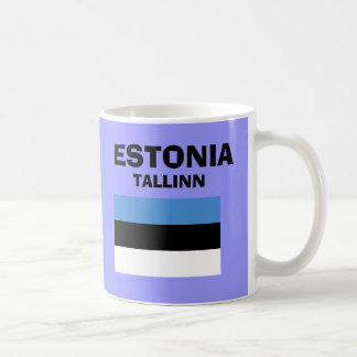 Estonia* EE Landeskennzahl-Tasse Kaffeetasse