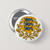 Estonia-Emblem Button (Vorne & Hinten)