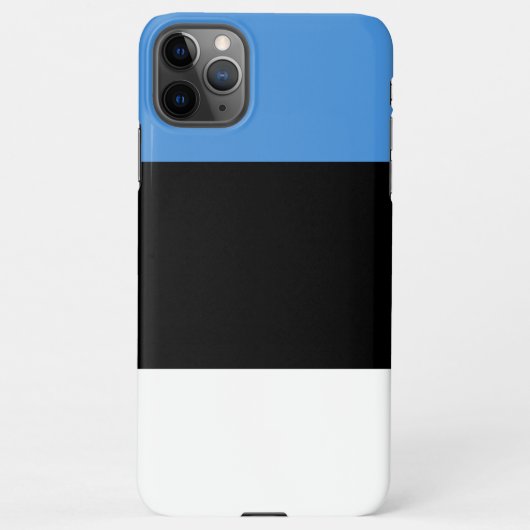 Estonia flag Phone Case iPhone Hülle (Rückseite)