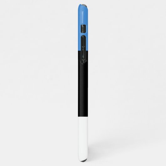 Estonia flag Phone Case iPhone Hülle (Linke Seite)
