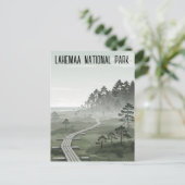 Estonia Lahemaa National Park Travel Postkarte (Stehend Vorderseite)