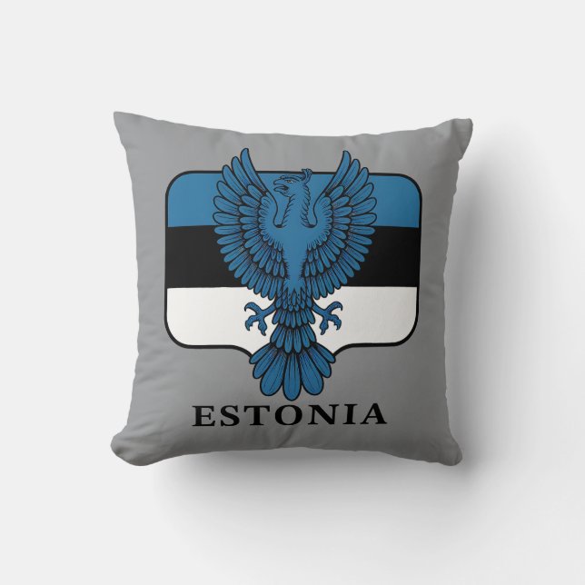 Estonia Northern Europe Kissen (Vorderseite)