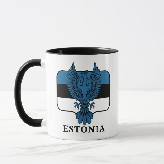Estonia Northern Europe Tasse (Links)