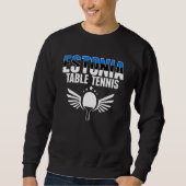 Estonia Table Tennis Estonian Ping Pong Suppor Sweatshirt (Vorderseite)