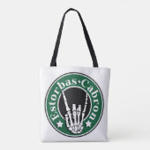 Estorbas Cabron Einkaufszentrum Tasche (Rückseite)