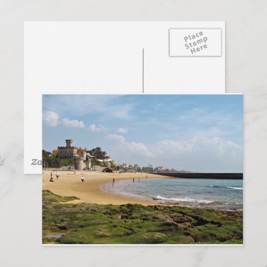 Estoril Beach View Postkarte (Vorne/Hinten)