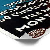 Estoril-Cascais in Portugal Poster (Ecke)