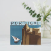 Estoril Cascais Portugal Postkarte (Stehend Vorderseite)