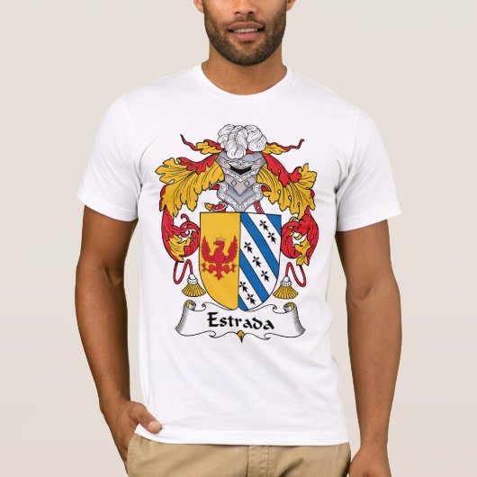 Estrada-Familienwappen T-Shirt (Vorderseite)