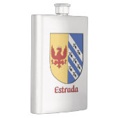Estrada Heraldic Shield Flachmann (Rechts)