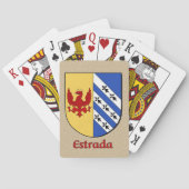 Estrada Heraldic Shield Spielkarten (Rückseite)
