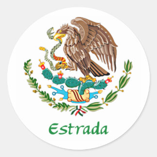 Estrada Runder Aufkleber