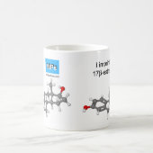 estradiol Schablonen-Tassenball und -stock Kaffeetasse (Mittel)