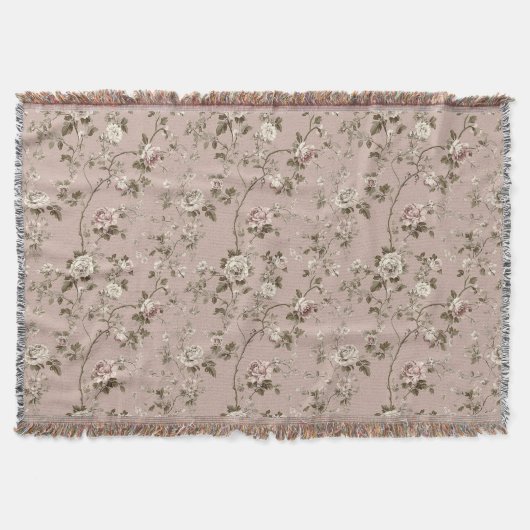 Estralaia Dusty Rose Pink Decke (Vorderseite)