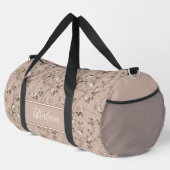Estralaia Dusty Rose Pink Duffle Bag (Rechte Ecke)