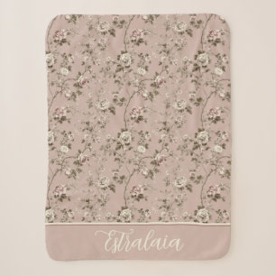 Estralaia Staubrose Pink Sherpadecke
