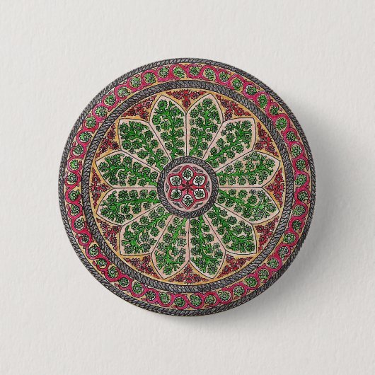 Estramonio Chapa Vintage Herbolario Button (Vorderseite)