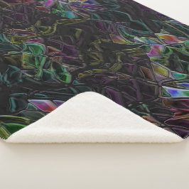 Estranho colorido chamativo ofuscado na escuridão sherpadecke