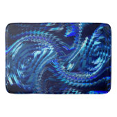 Estrela azul ondulada com traçados em ziguezague badematte (Vorderseite)