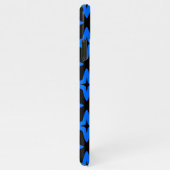 estrelas azuis em fundo escuro iPhone hülle (Rechte Seite)