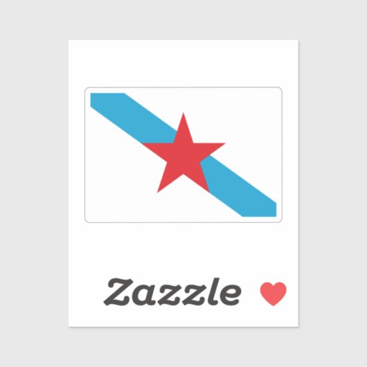 Estreleira Gallega Aufkleber (Blatt)