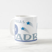 Estrella-5 Padrino© - Taza Kaffeetasse (Vorderseite Links)