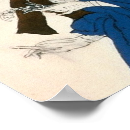 Estrella by Bakst Poster (Ecke)