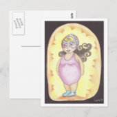 Estrella Púrpura Postkarte (Vorne/Hinten)