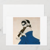 Estrella von Bakst Feiertagskarte (Vorne/Hinten)