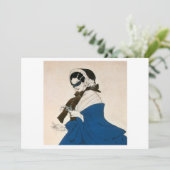 Estrella von Bakst Feiertagskarte (Stehend Vorderseite)