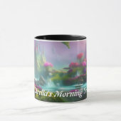 Estrellas Morgen-Tee Personalisiert anpassbar Tasse (Zentrum)