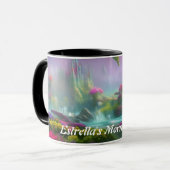 Estrellas Morgen-Tee Personalisiert anpassbar Tasse (Vorderseite Links)