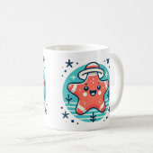 Estrellita de mar con sombrero kaffeetasse (VorderseiteRechts)