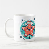 Estrellita de mar con sombrero kaffeetasse (Links)